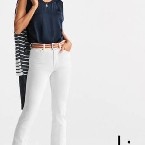 CABI 5th Avenue White Jeans